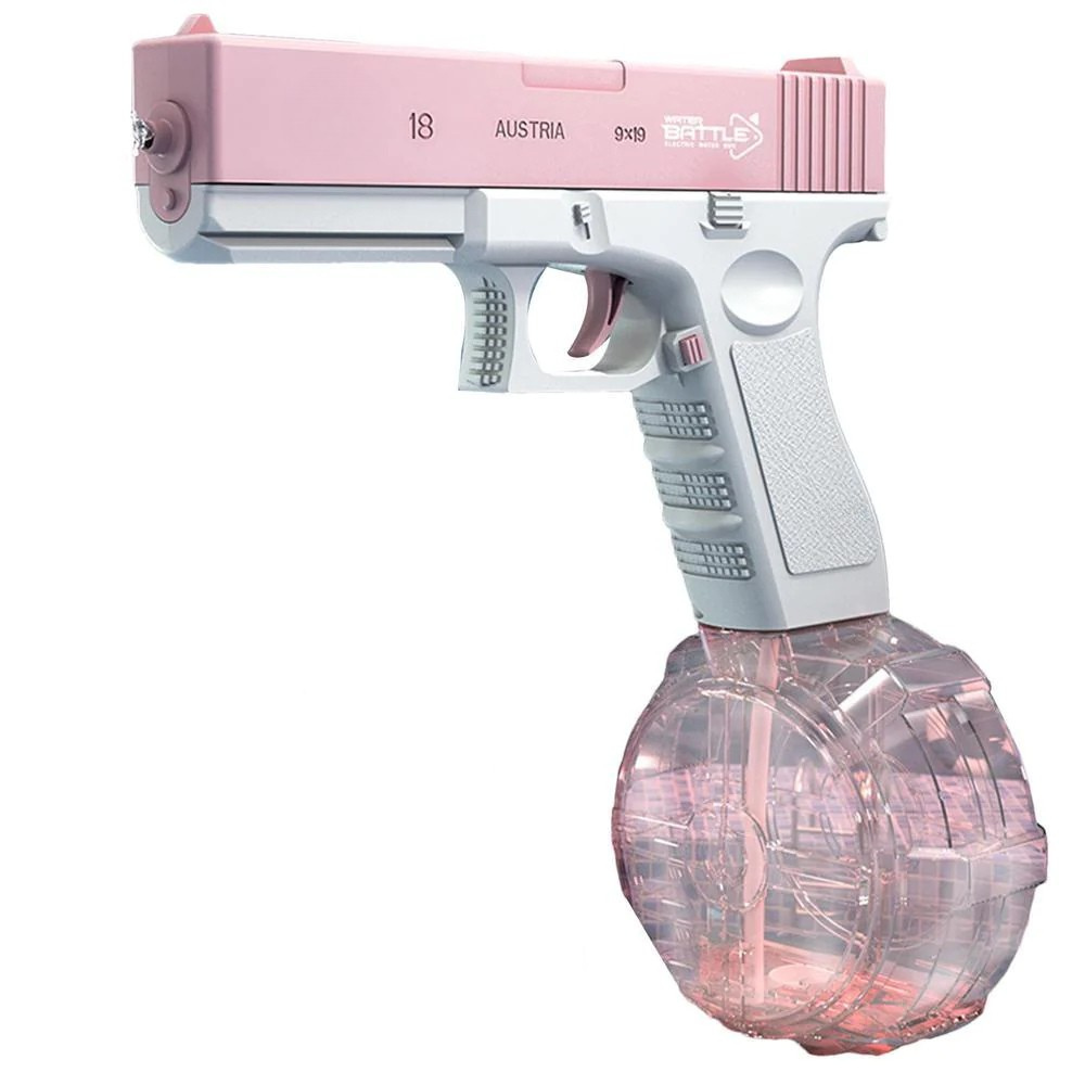 Pistol Water Gun Drum Plate