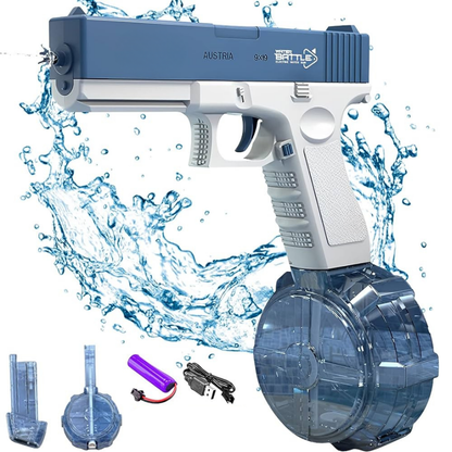 Pistol Water Gun Drum Plate