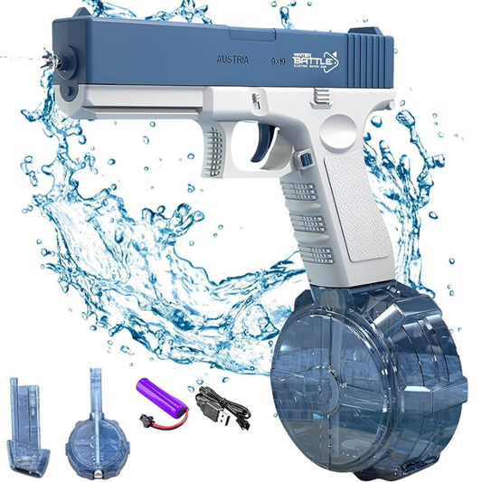 Pistol Water Gun Drum Plate