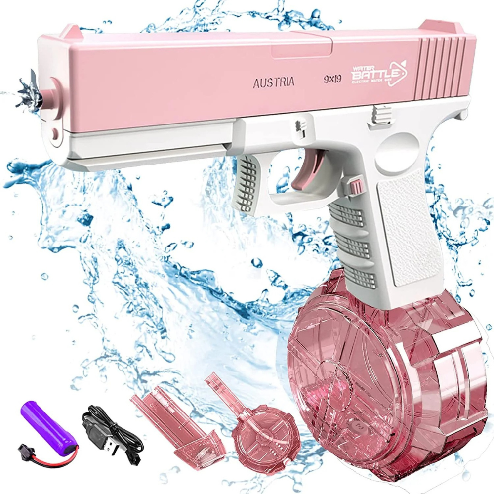 Pistol Water Gun Drum Plate