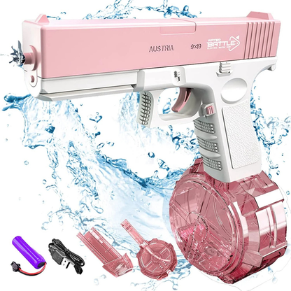 Pistol Water Gun Drum Plate