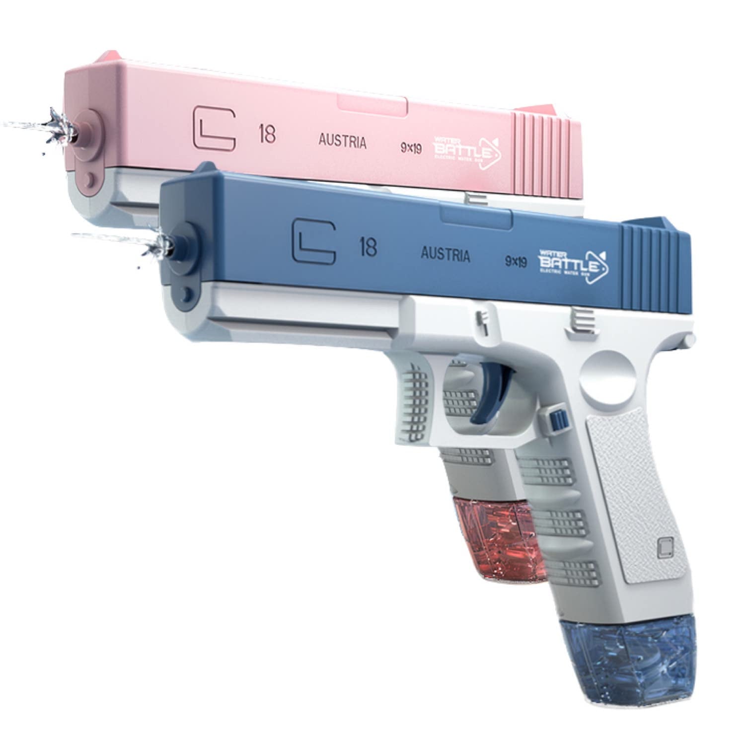 Glock Repeater Water Gun - Splash Blaster Water Gun