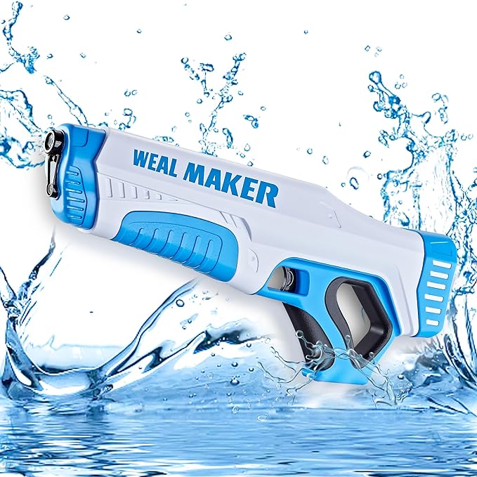 Water Rifle Weal Maker Auto Suction Electric Water Gun – Splash Blaster