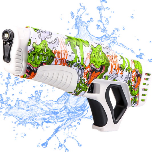 Limited Edition Dinosaurs Auto Suction Electric Water Gun - Splash Blaster Water Gun